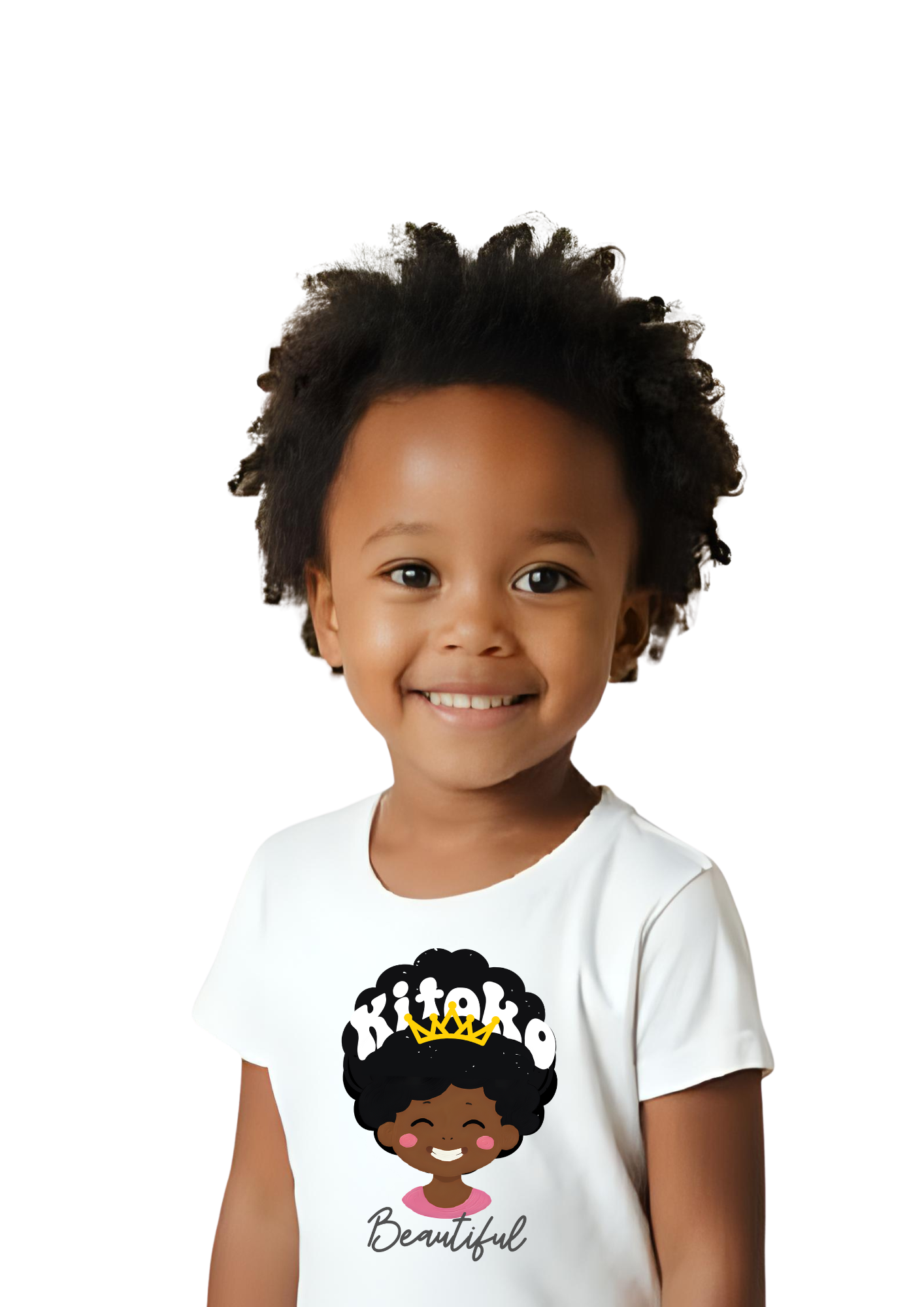 T-shirt enfant fille KITOKO
