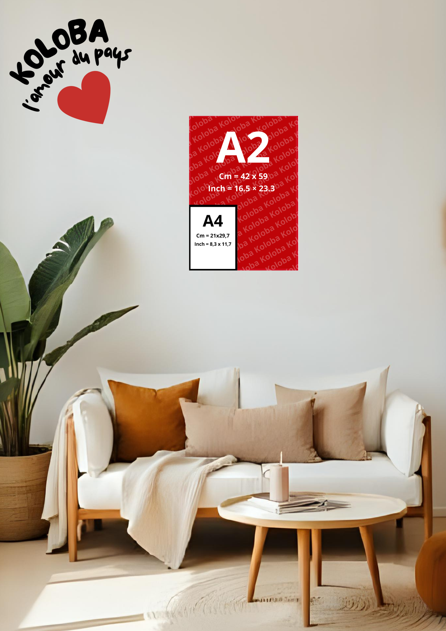 Poster INDEPENDANCE TCHA TCHA TO ZUI YE