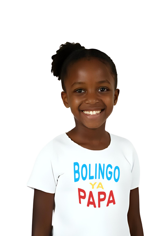 T-shirt enfant BOLINGO YA PAPA RDC